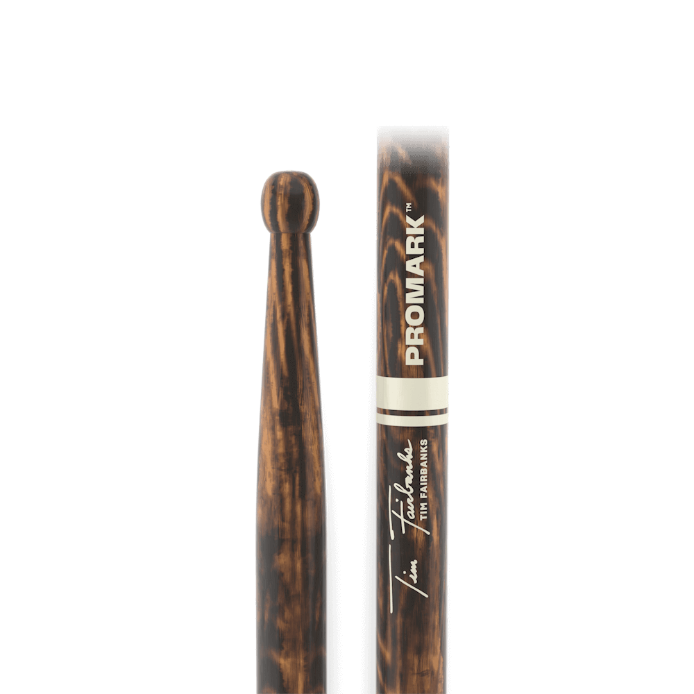 ProMark Tim Fairbanks FireGrain Hickory Drumstick, Wood Tip