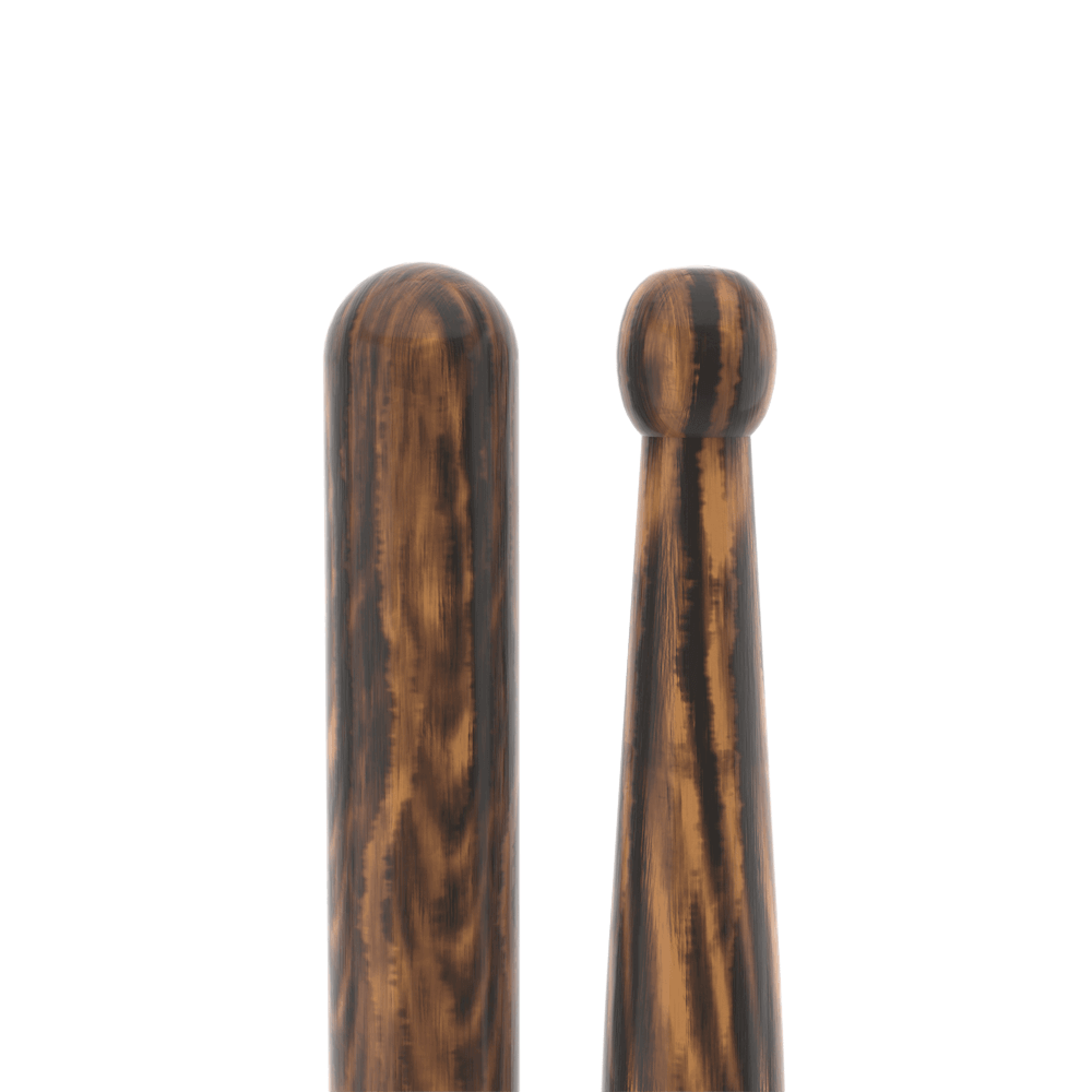 ProMark Tim Fairbanks FireGrain Hickory Drumstick, Wood Tip