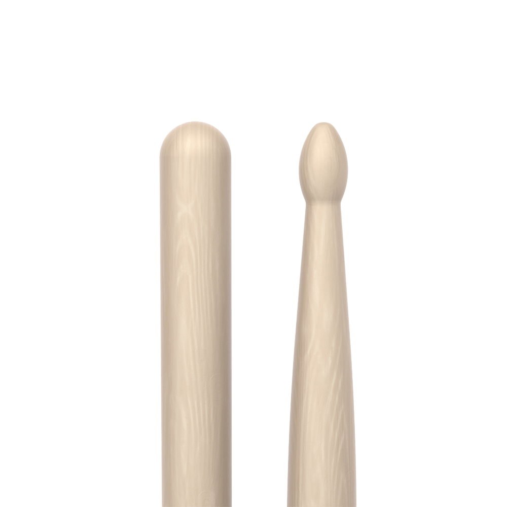 ProMark Classic Forward 5A Raw Hickory Drumstick, Oval Wood Tip