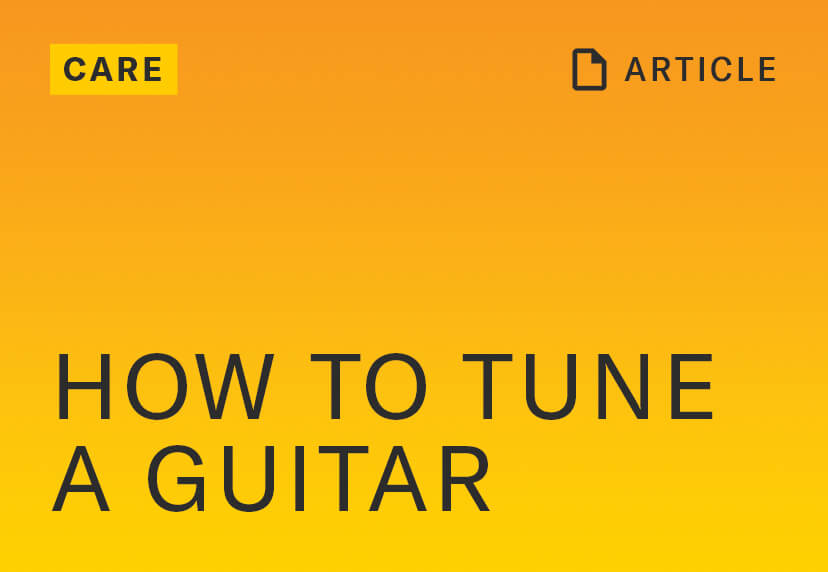 How to Tune a Guitar