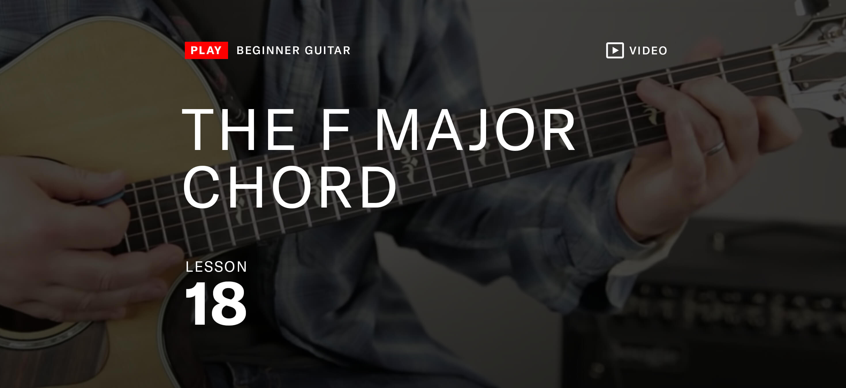 The F Major Chord thumbnail