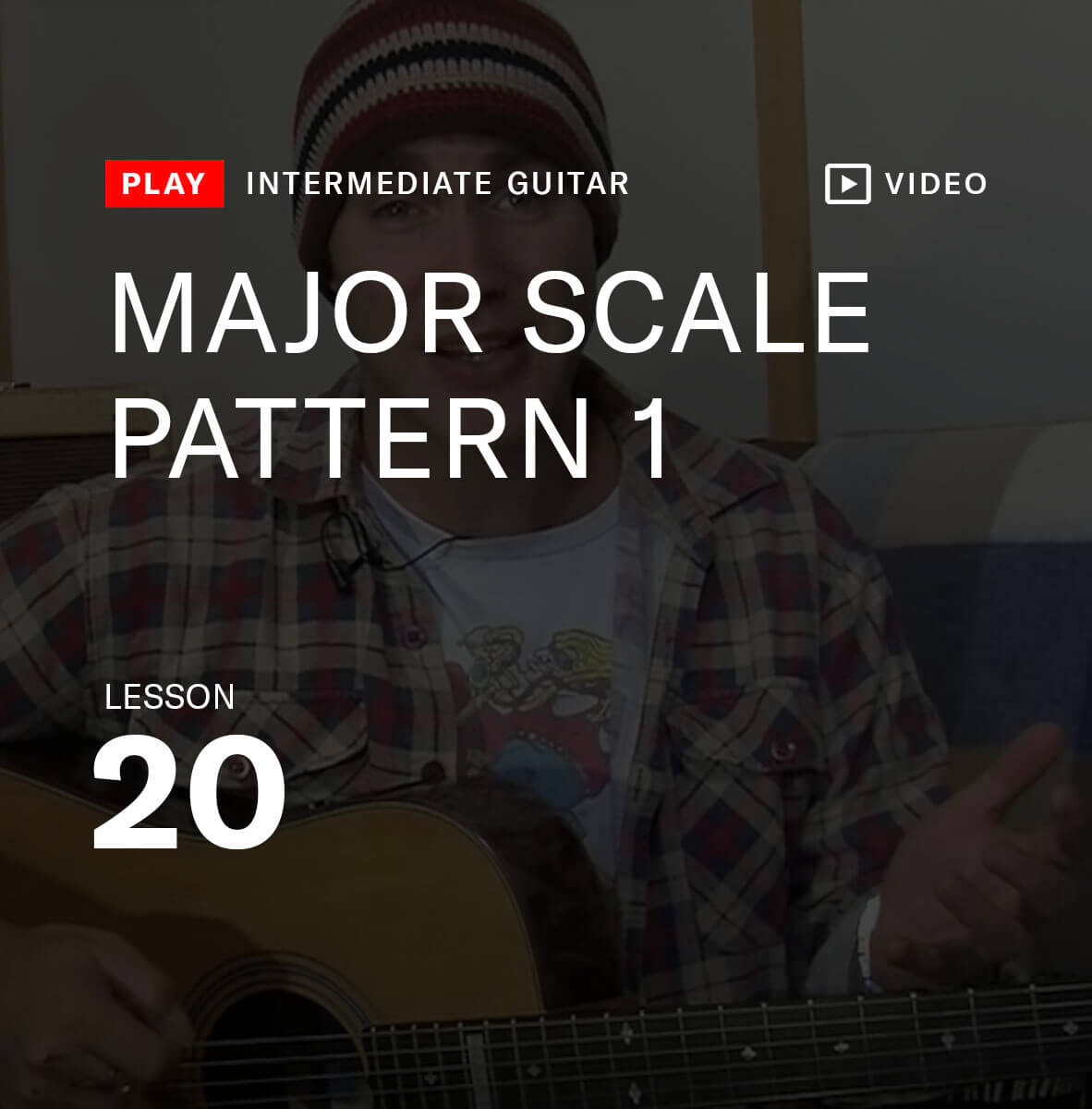 20 Major scale pattern thumbnail