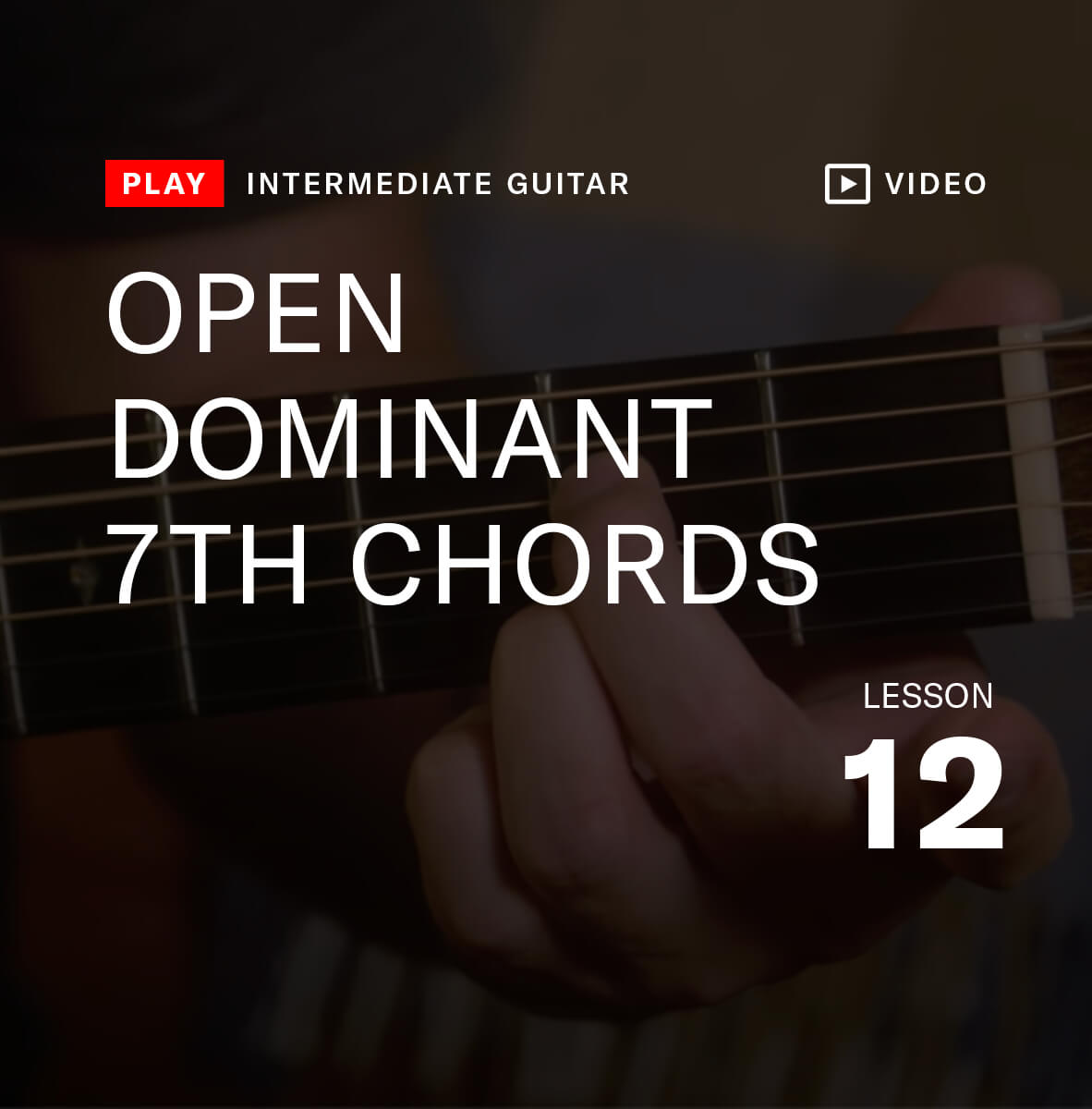 open dominant 7th chords