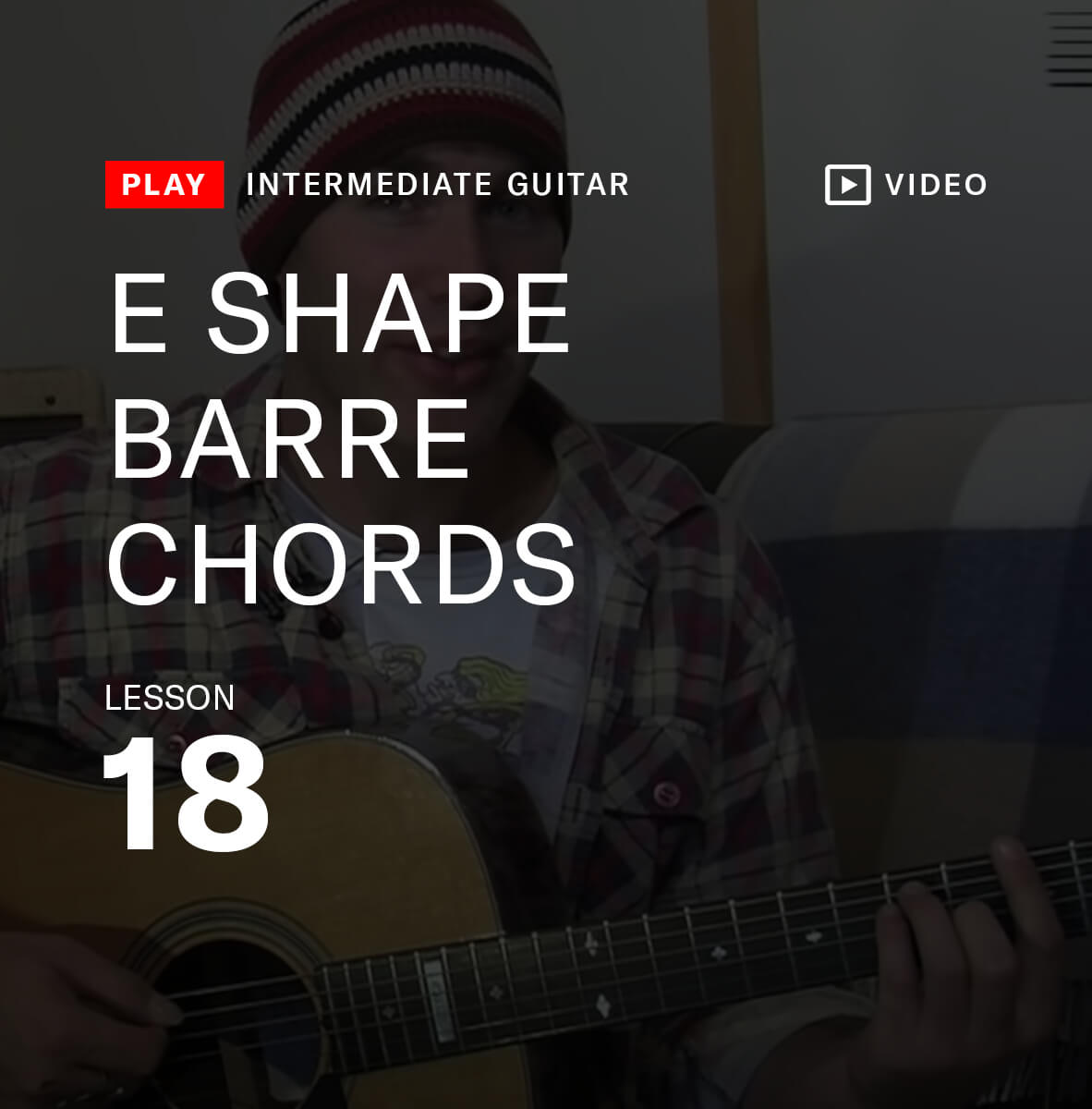 E Sharpe barre chords 