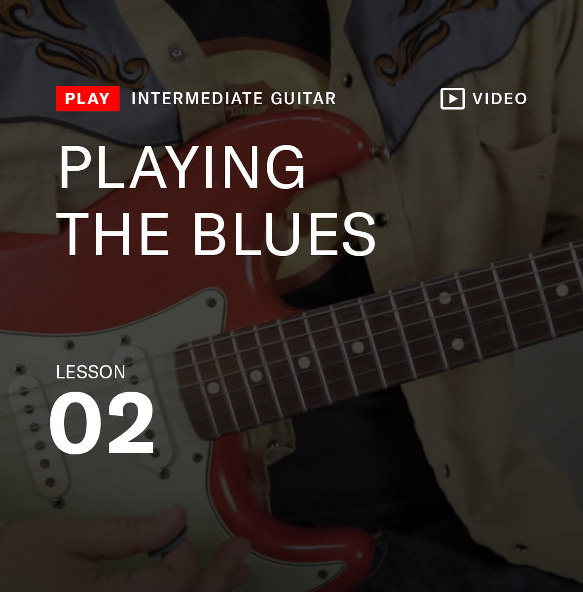 playing the blues