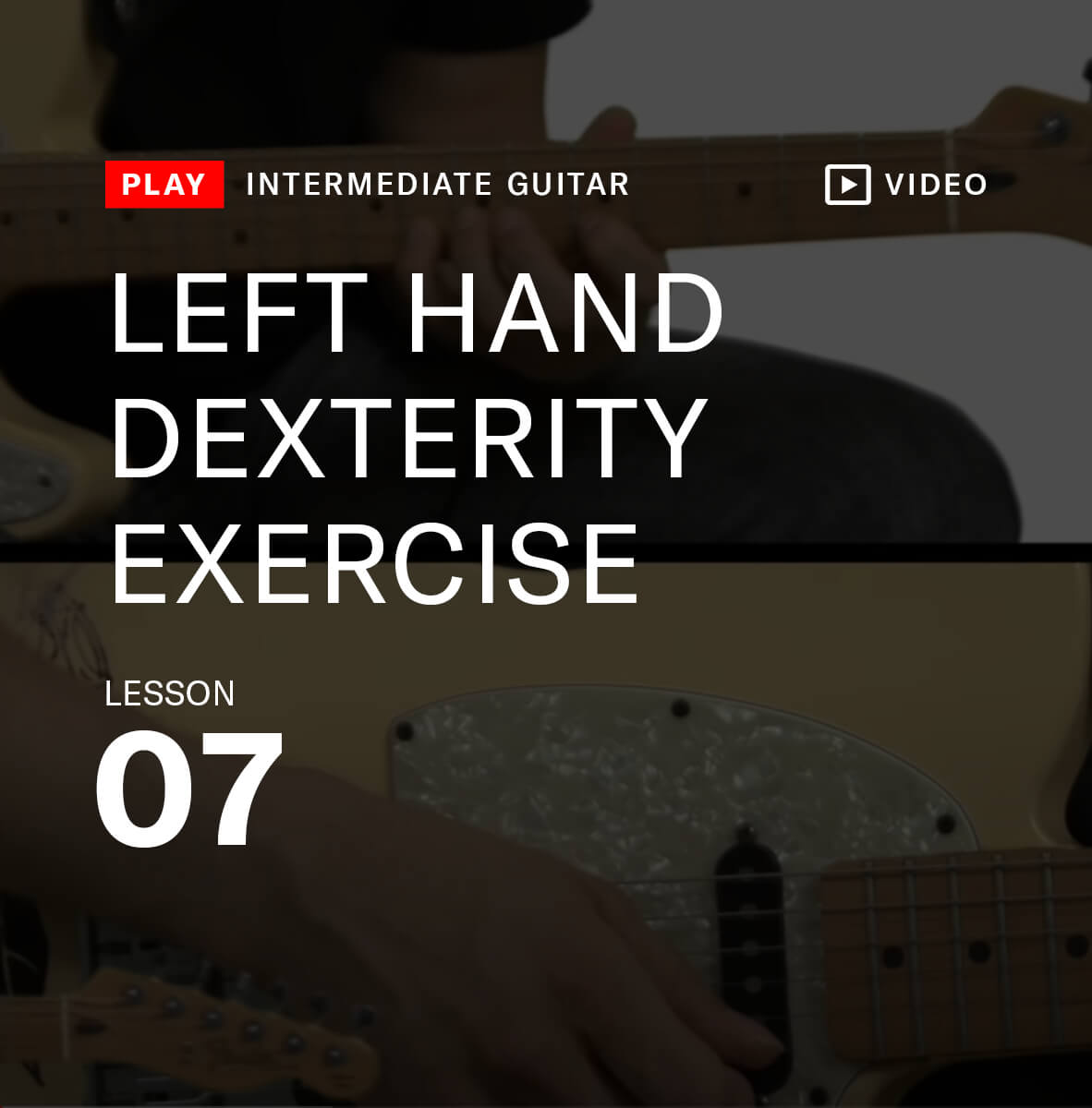 Left hand dexterity exercise 