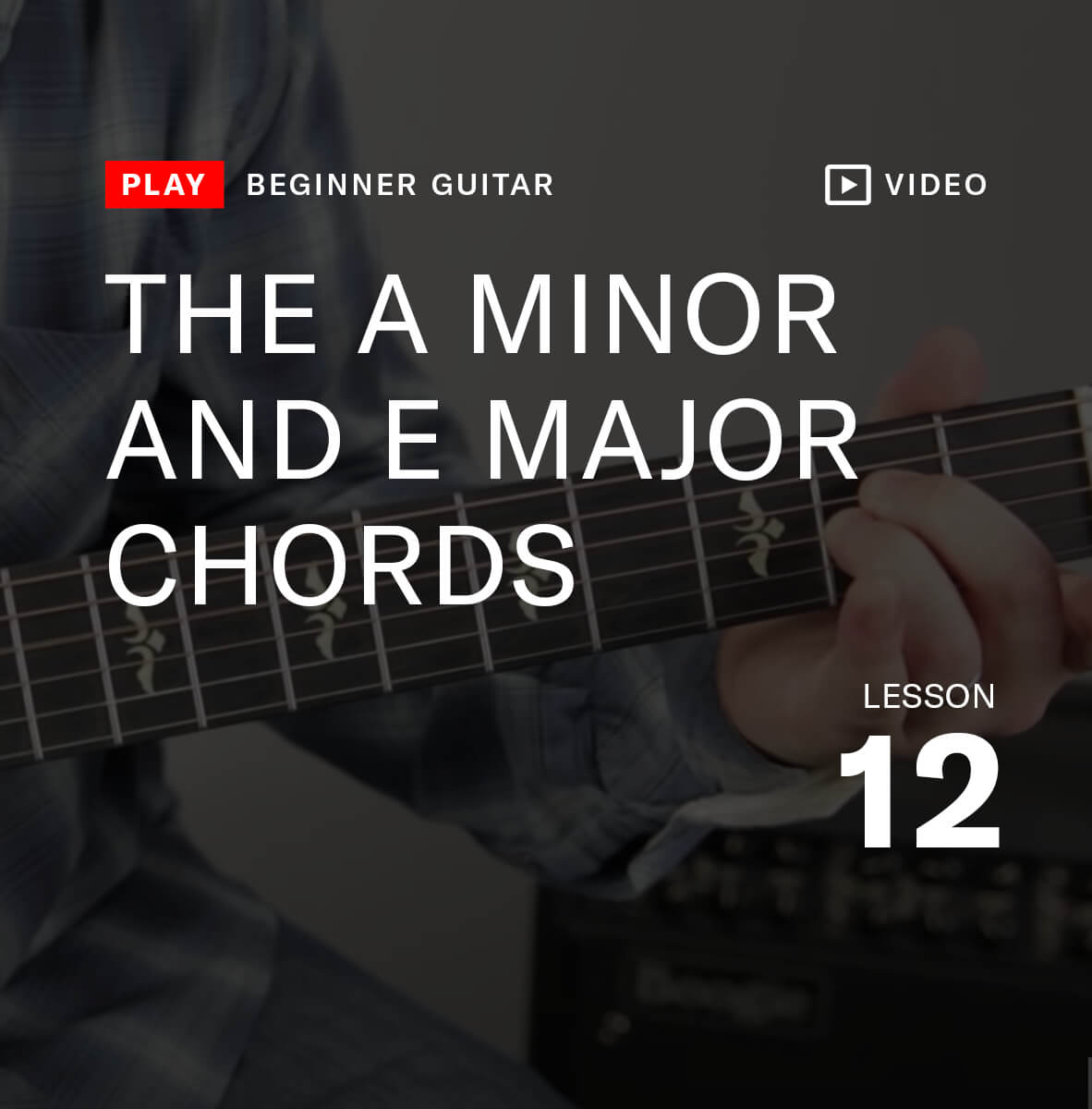 The A minor and E major chords