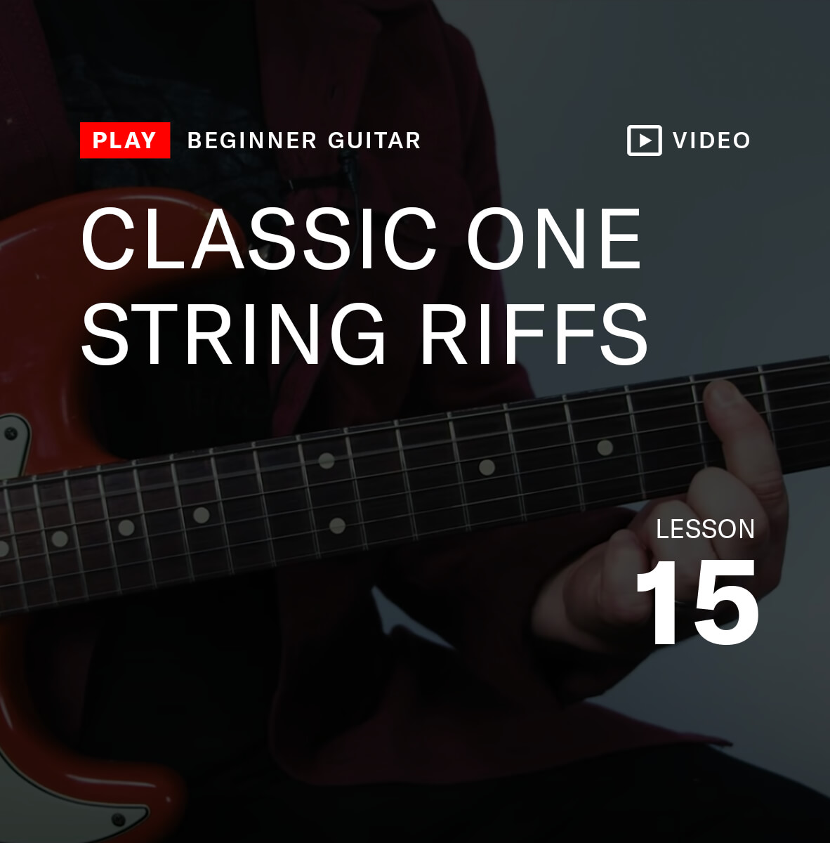 Classic one string riffs