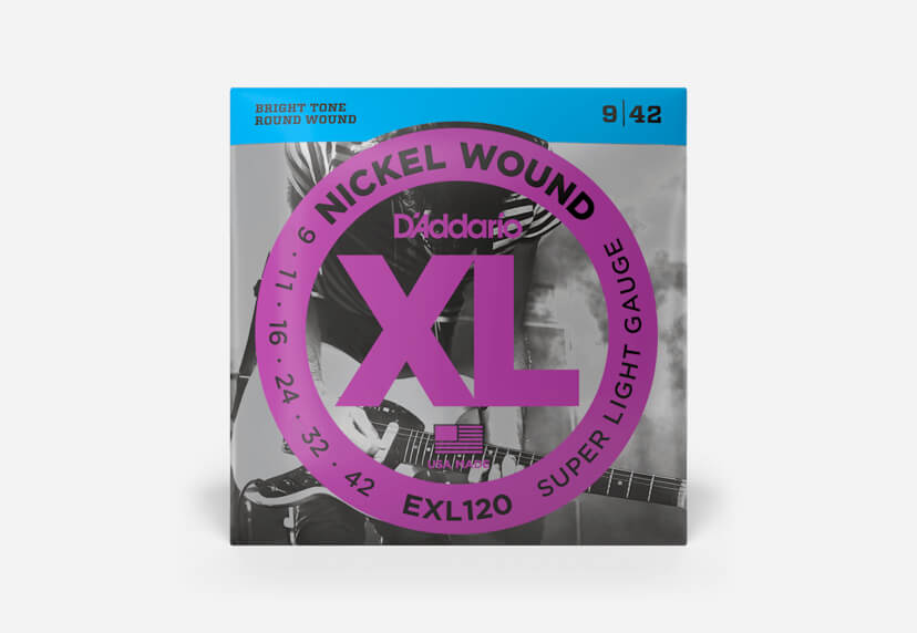 EXL120 Nickel Wound Super Light Electric Guitar Strings