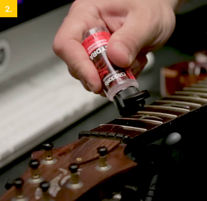 guitar fretboard polish