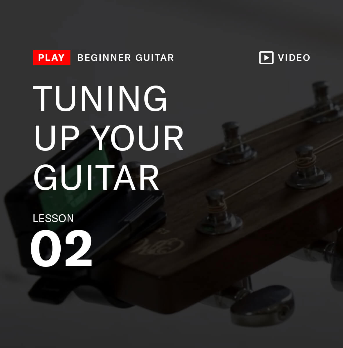 Tuning up your guitar