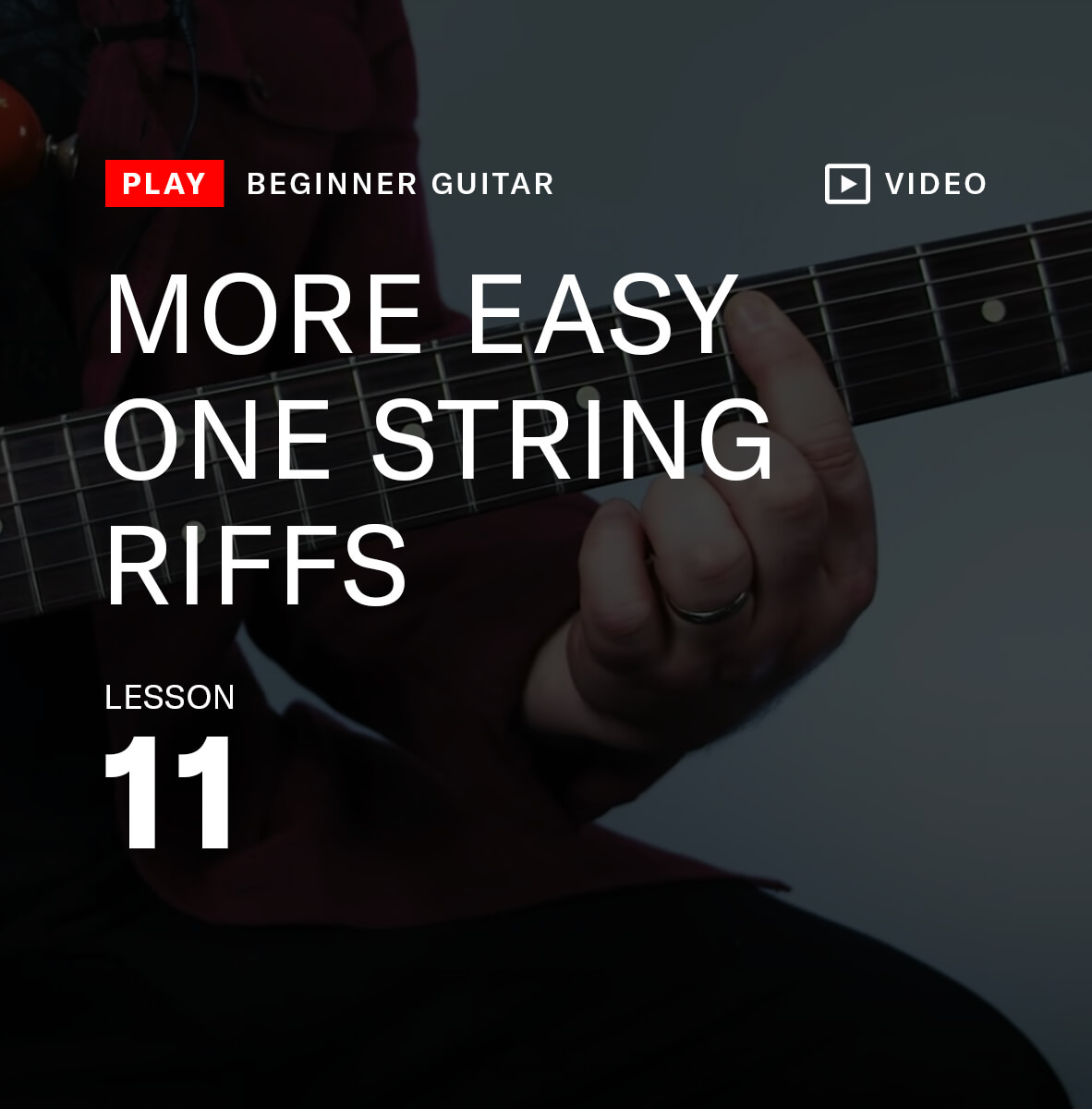 More easy one string riffs