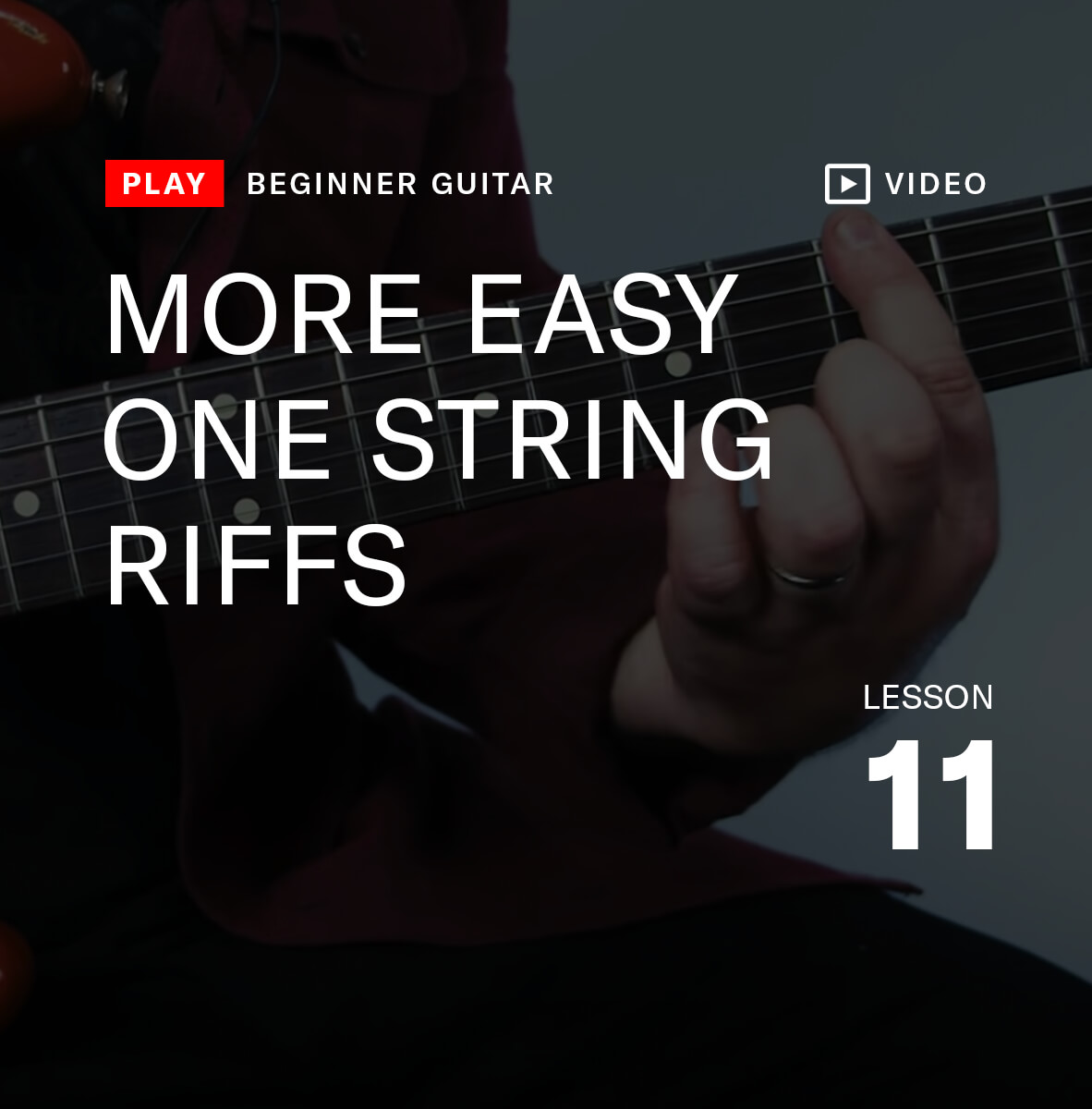 More easy one string riffs