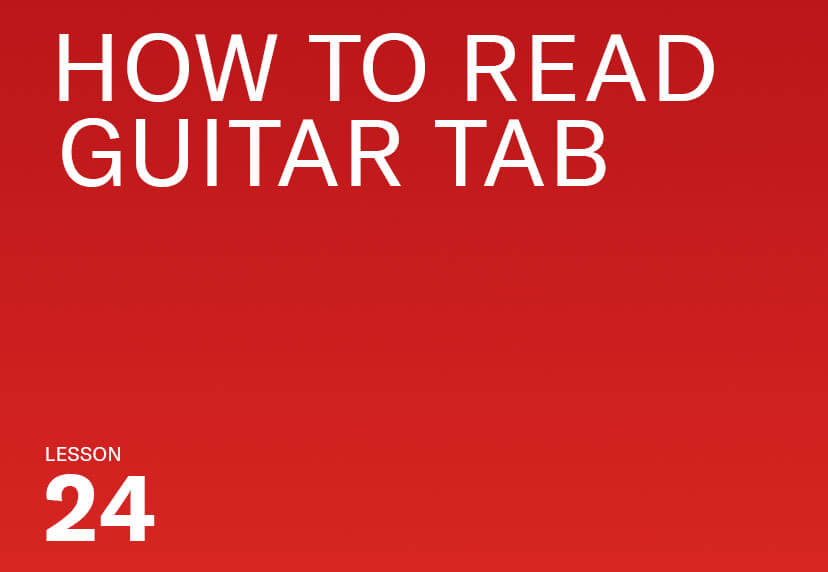 How to read Guitar TAB