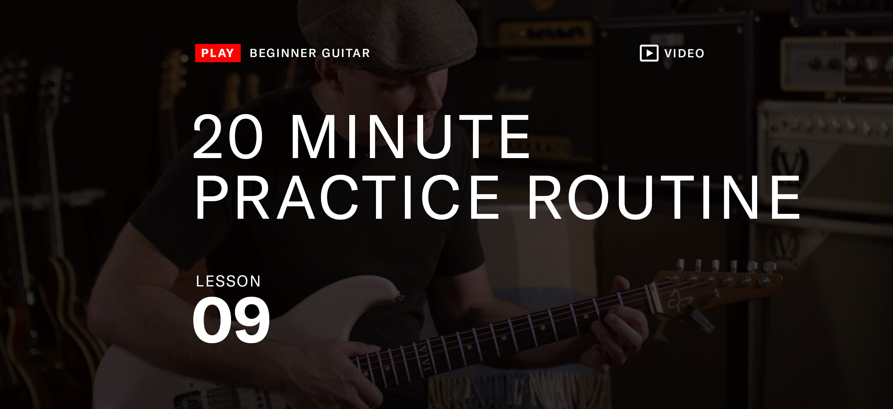 20 minute electric guitar practice routine