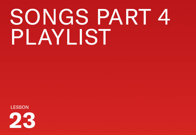 Song part 4 playlist