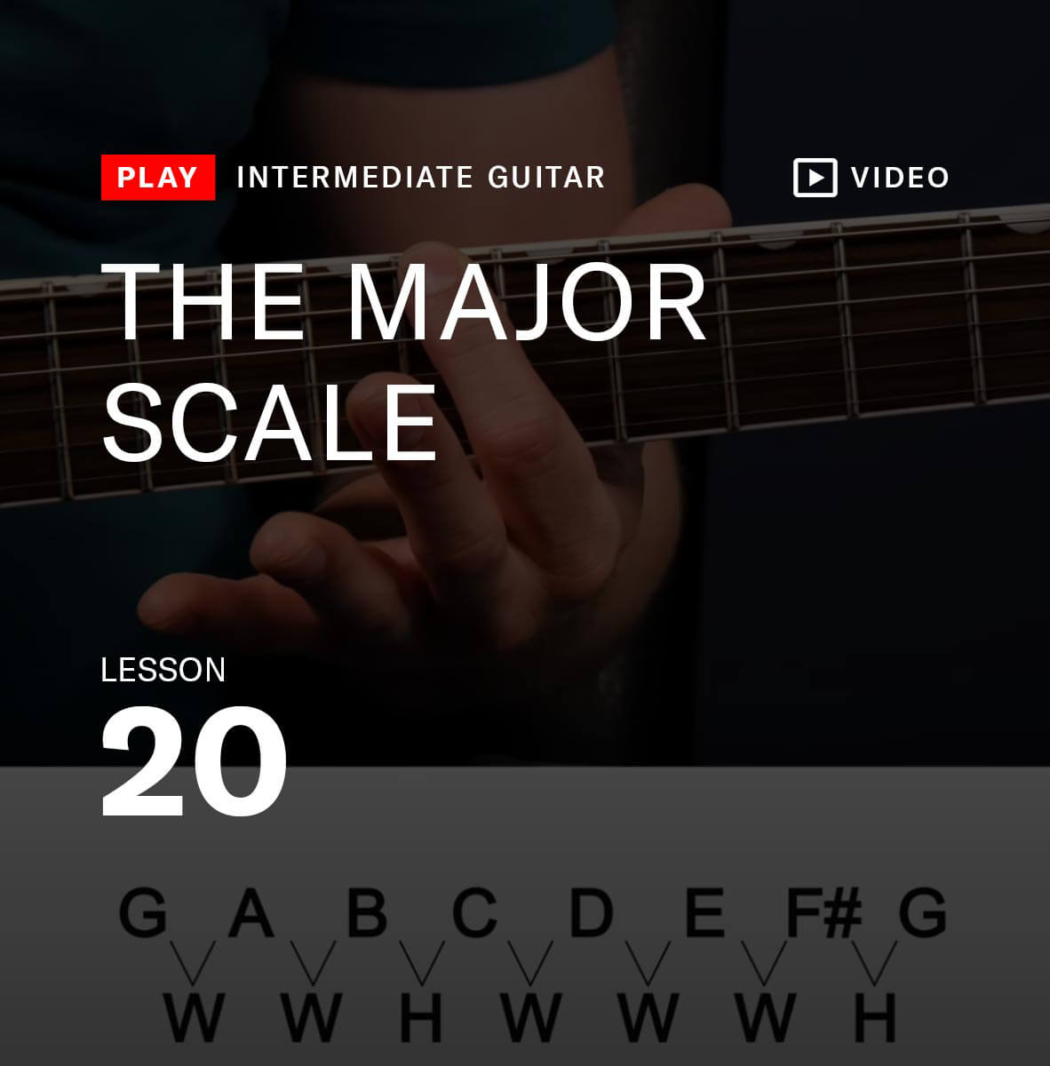 the major scale 