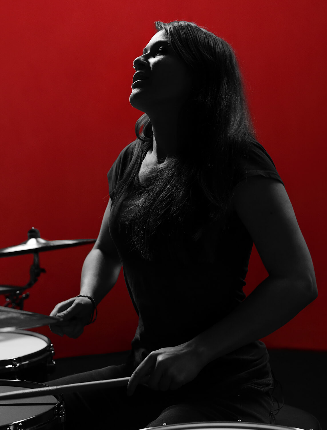 Anika Nilles, professional drummer