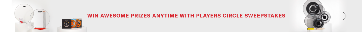 Win awesome prize anytime with D'Addario sweepstakes.