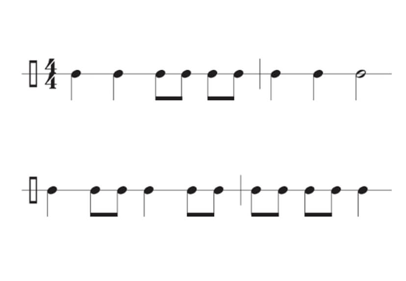 challenging rhythm lines