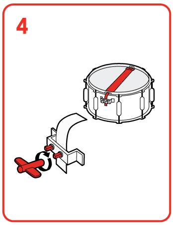 How to tune a snare drum, step 4