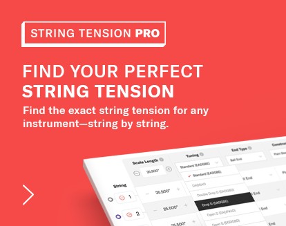 Find your perfect string tension with String Tension Pro by D'Addario